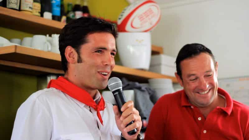 Seminaire incentive cadeau clients bayonne fêtes de bayonne-reception bayonne invitations clients biarritz olympique aviron bayonnais choeurs basque agence evenementielle erronda le cercle elgarrekin intervention sportifs haut niveau rugby consulting