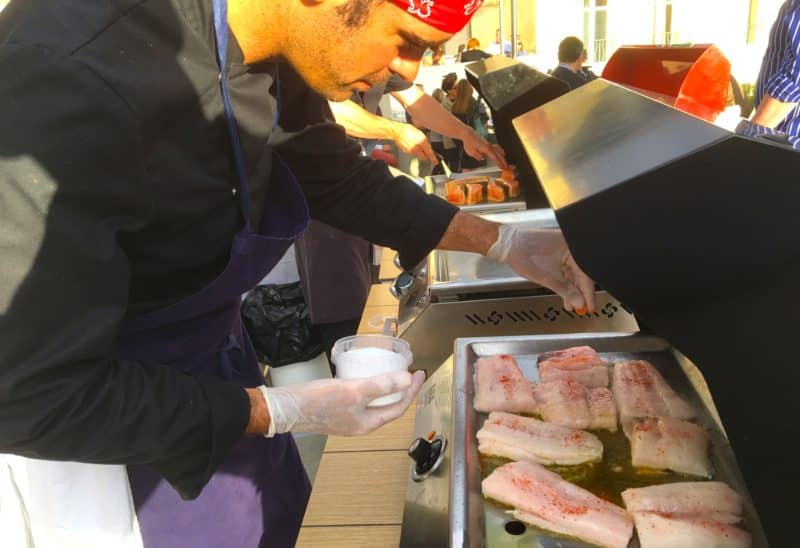 Seminaire biarritz pays basque incentive marche de biarritz gastronomie visite groupe plancha rooftop degustation vin agence evenementielle erronda