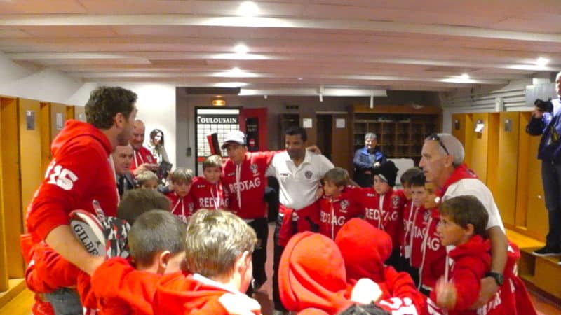 Seminaire pyrenees pays basque Sejour trip rugby visite toulouse pau section paloise stade toulousain meeting association club france agence evenementielle voyage trip agency sport erronda