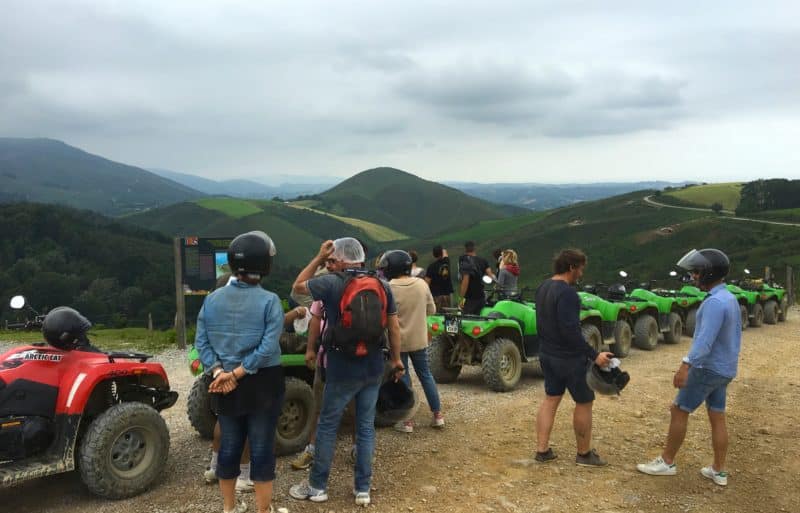 Seminaire Saint Jean de Luz Pays Basque Incentive degustation vin Pique Nique gastronomique Quad agence evenementielle erronda
