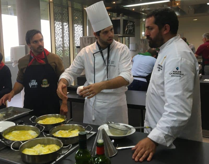 Seminaire team building cuisine Gastronomique agence evenementielle-erronda pays basque hendaye saint sebastien cours de cuisine basque culinary center fontarrabie-