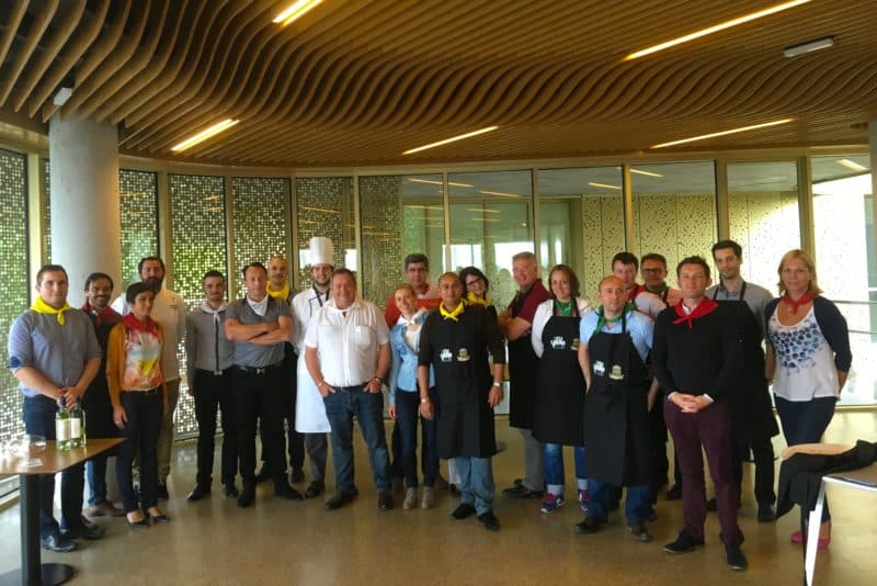 Seminaire team building cuisine Gastronomique agence evenementielle-erronda pays basque hendaye saint sebastien cours de cuisine basque culinary center fontarrabie-