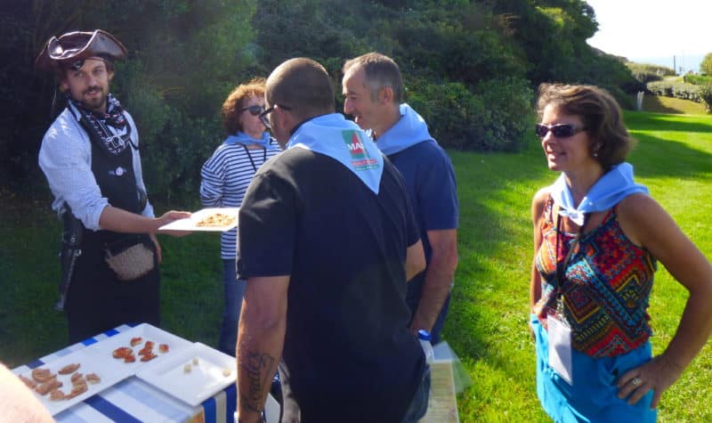 Seminaire biarritz activite team building anglet incentive corsaires basques agence voyage evenementielle erronda