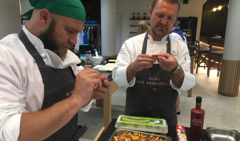 Seminaire incentive direction san sebastian saint sebastien team building cours de cuisine croisiere societe gastronomique agence voyage receptive evenementielle erronda