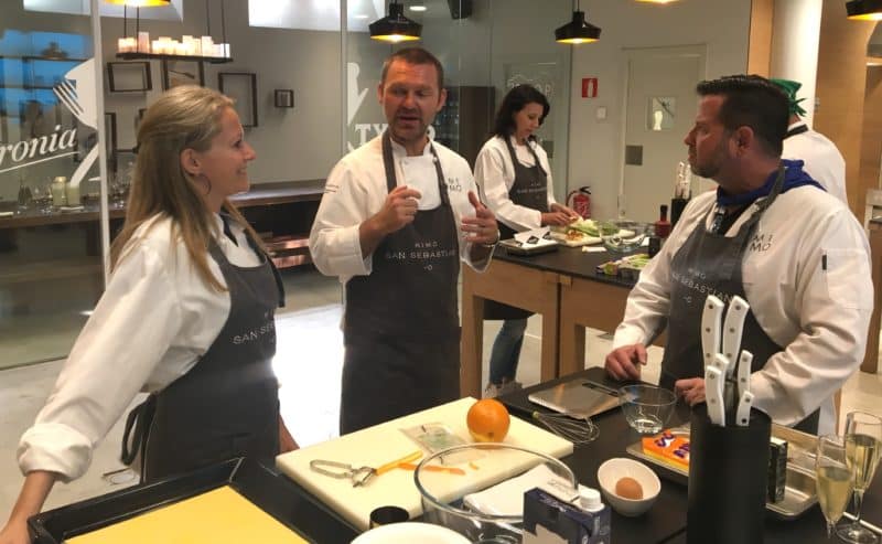 Seminaire incentive direction san sebastian saint sebastien team building cours de cuisine croisiere societe gastronomique agence voyage receptive evenementielle erronda