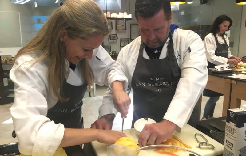 Seminaire incentive direction san sebastian saint sebastien team building cours de cuisine croisiere societe gastronomique agence voyage receptive evenementielle erronda