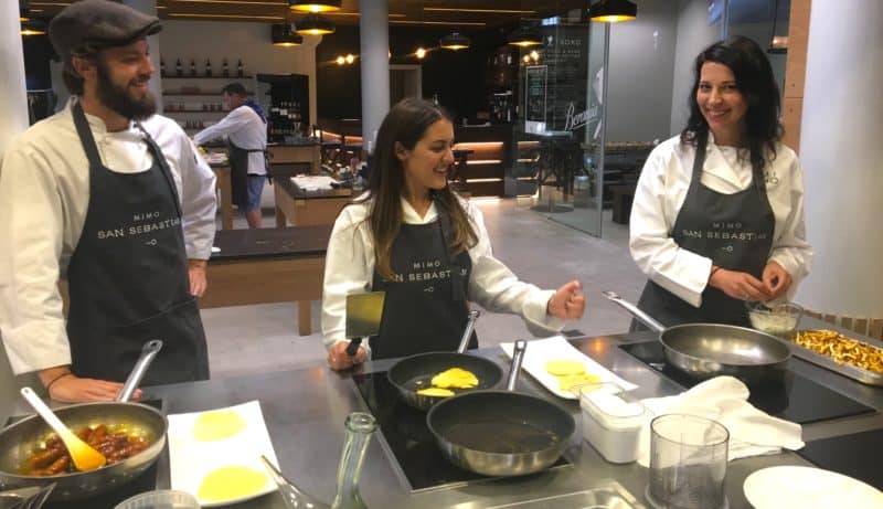 Seminaire incentive direction san sebastian saint sebastien team building cours de cuisine croisiere societe gastronomique agence voyage receptive evenementielle erronda