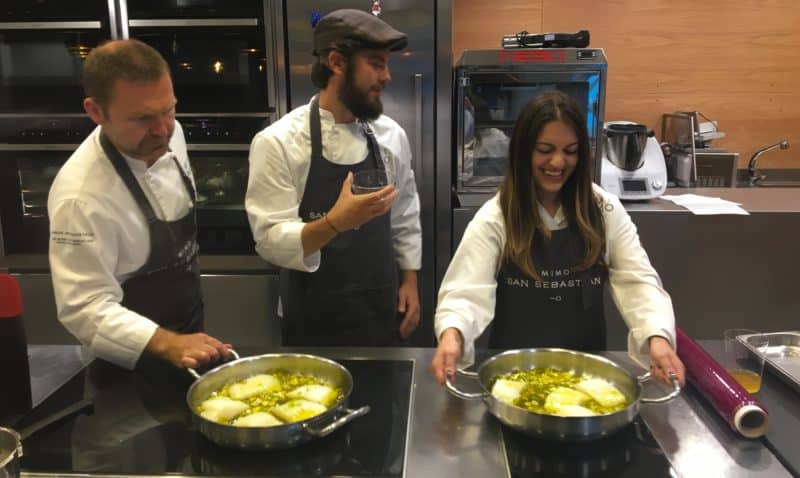 Seminaire incentive direction san sebastian saint sebastien team building cours de cuisine croisiere societe gastronomique agence voyage receptive evenementielle erronda