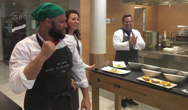 Seminaire incentive direction san sebastian saint sebastien team building cours de cuisine croisiere societe gastronomique agence voyage receptive evenementielle erronda
