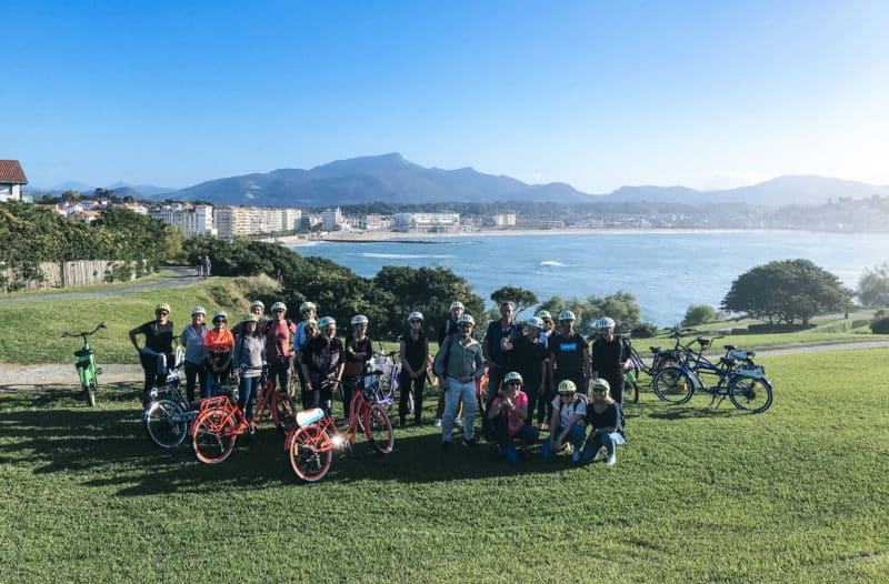 agence evenementielle receptive pays basque erronda seminaire team building creatif incentive event saint jean de luz Sare rallye ballade vélo électrique bergerie apéritif zikiro cote vue océan