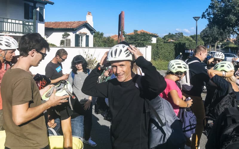 agence evenementielle receptive pays basque erronda seminaire team building creatif incentive event saint jean de luz Sare rallye ballade vélo électrique bergerie apéritif zikiro cote vue océan