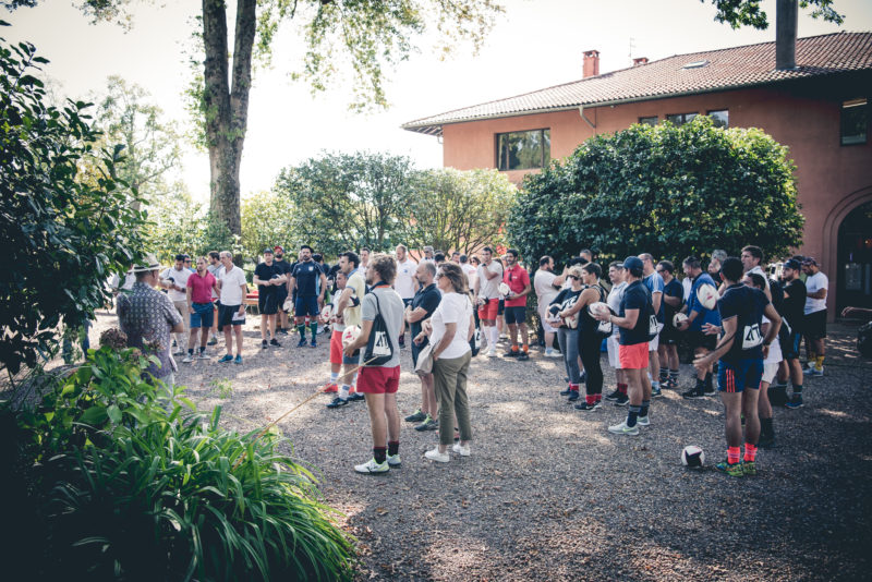 Briefing Rugby Golf IRPB 2019 Chantaco Pays basque Agence Erronda