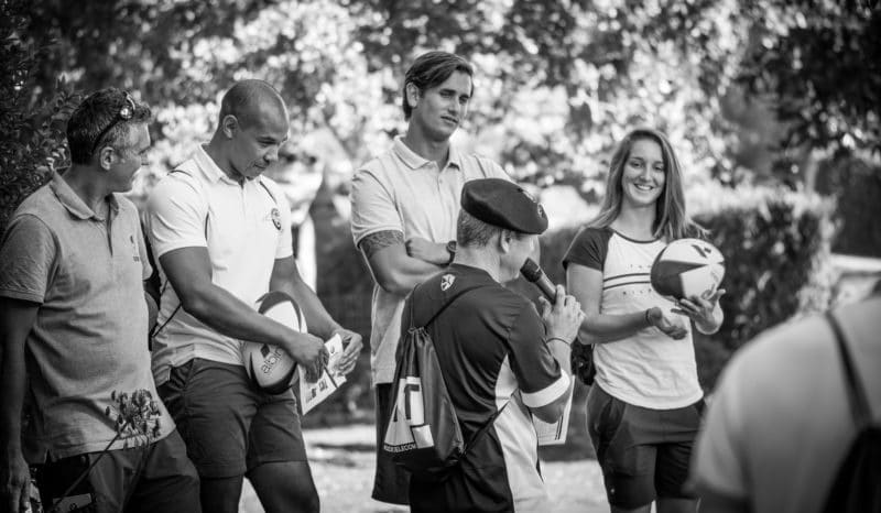 Briefing Rugby Golf IRPB 2019 Chantaco Pays basque Agence Erronda