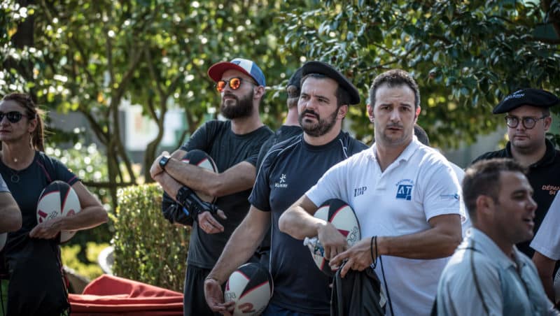 Briefing Rugby Golf IRPB 2019 Chantaco Pays basque Agence Erronda