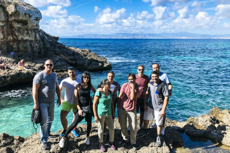 agence evenementielle receptive pays basque erronda seminaire team building incentive event baléares Majorque Mallorca réunion quad criques