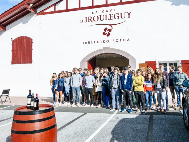 agence evenementielle receptive pays basque erronda seminaire team building incentive event saint jean de luz Irouléguy vin initiation degustation activité plein air vignes escape game tonneaux