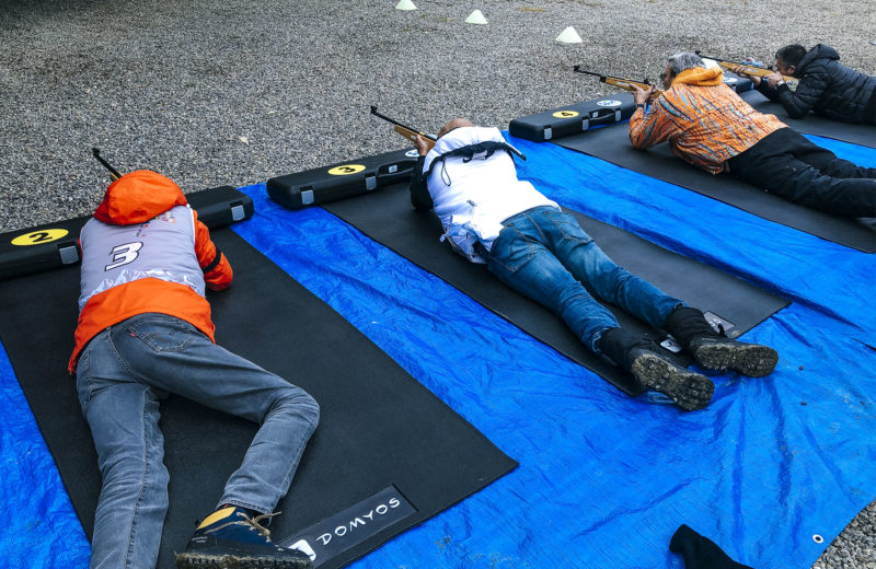 agence evenementielle receptive pays basque erronda seminaire team building incentive event la Mongie pyrénées biathlon