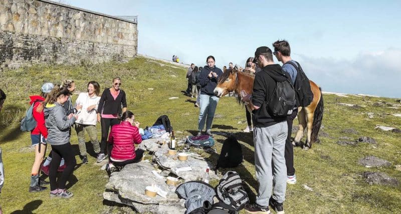 Raid Rhune Expérience Canoë Petit Train Descente de la Rhune Pique Nique Agence Erronda Agence événementielle Pays Basque
