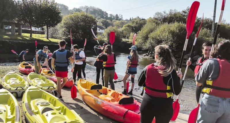 Raid Rhune Expérience Canoë Petit Train Descente de la Rhune Pique Nique Agence Erronda Agence événementielle Pays Basque