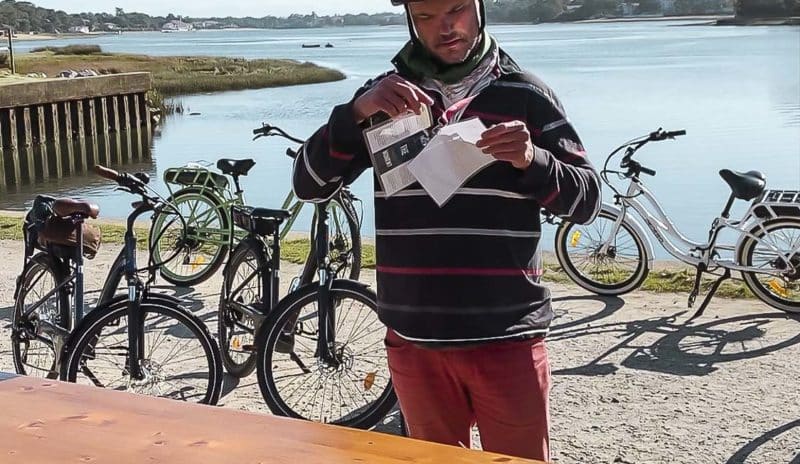 Séminaire rallye course d'orientation vélo électrique énigmes Hossegor Lac d'Hossegor pétanque surf vélo Joe&Joe Les Hortensias du Lac restaurant réunion de travail Landes