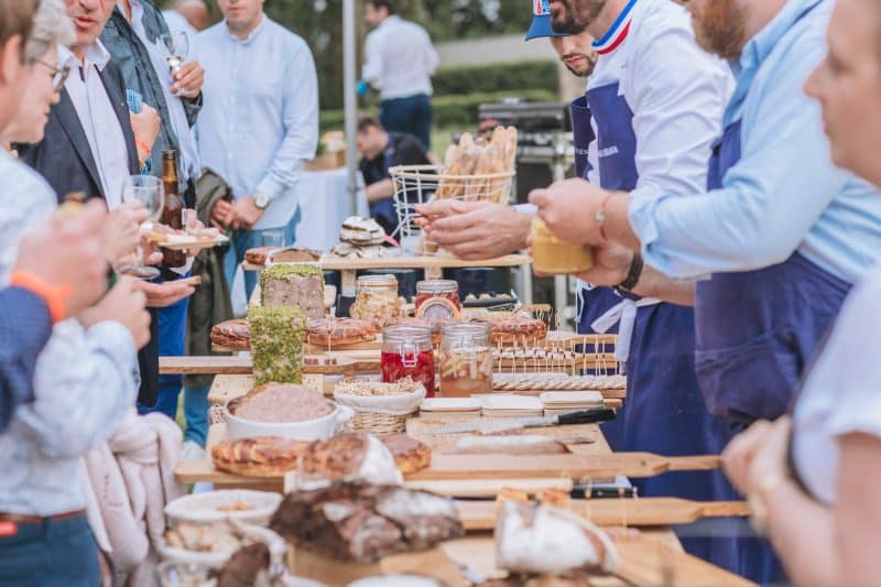 aperitif anniversaire 50 ans sokoa soirée de gala chateau abbadia hendaye Agence Erronda pays basque