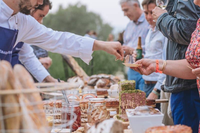 aperitif anniversaire 50 ans sokoa soirée de gala chateau abbadia hendaye Agence Erronda pays basque