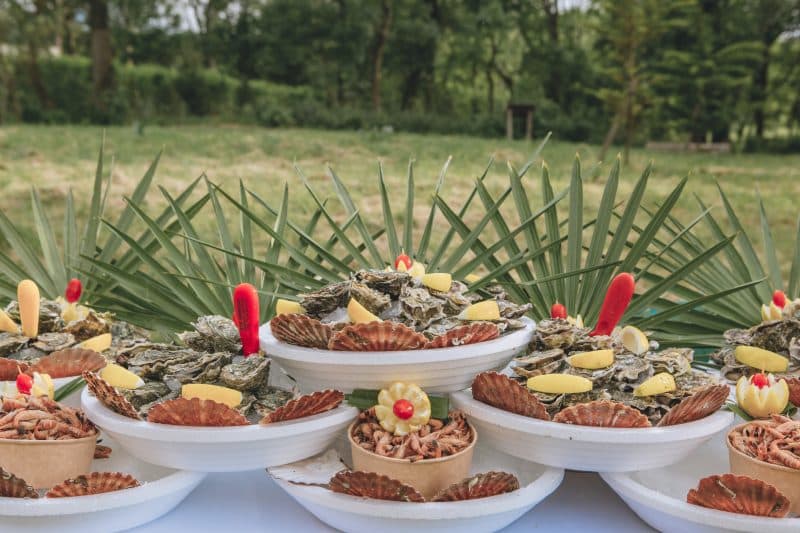 mise en bouche anniversaire 50 ans sokoa soirée de gala chateau abbadia hendaye Agence Erronda pays basque