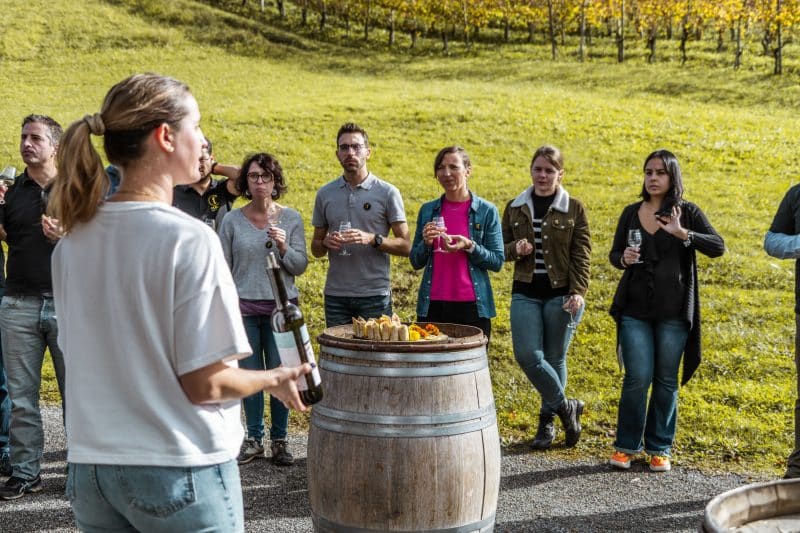 incentive vin vigneron jurançon agence evenementielle erronda pays basque
