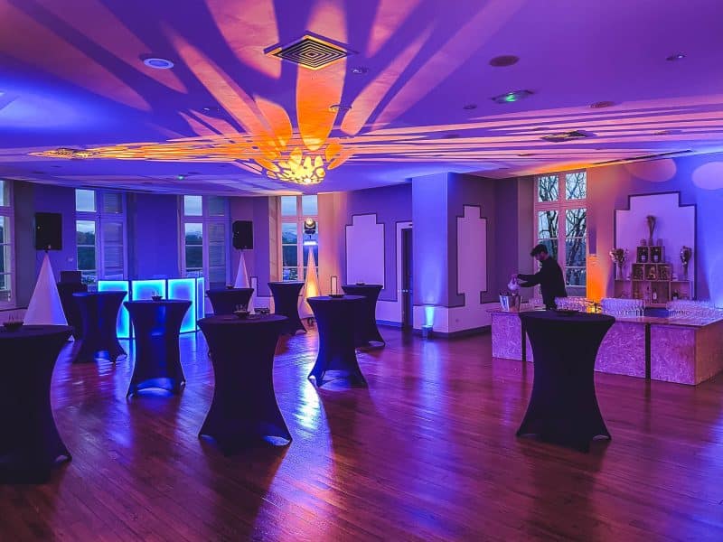 diner soirée de gala prh chateau de franqueville paus agence evenementielle erronda
