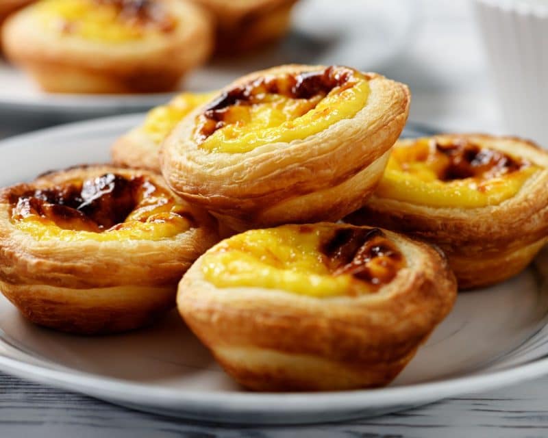 team building Lisbonne route de la gastronomie, spécialité, pastel de nata, groupe agence erronda Pays basque