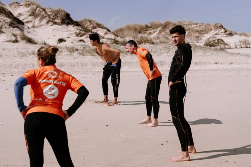 team building cours de surf peniche lisbonne portugal agence erronda
