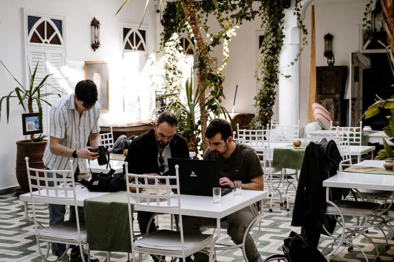 Reportage photo video séminaire entreprise maroc salty view photographe x agence erronda pays basque