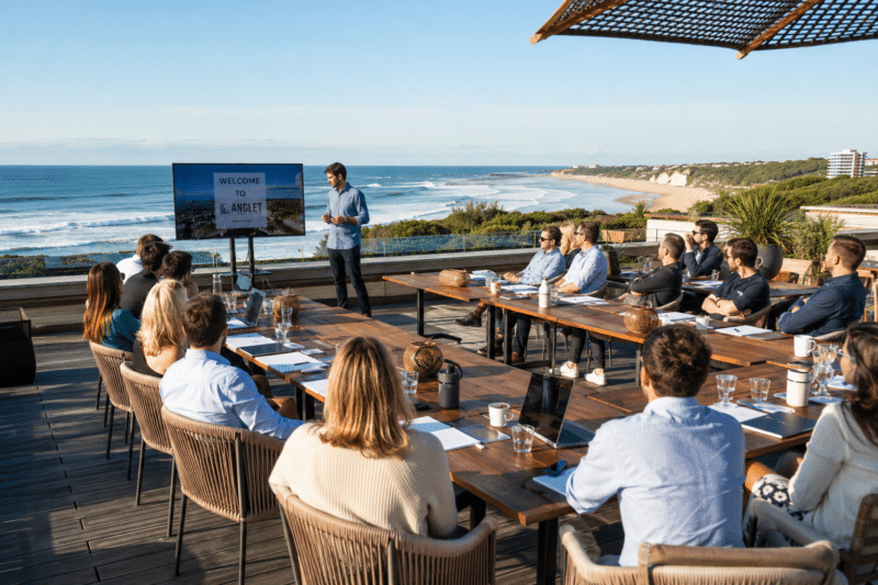 reunion seminaire entreprise anglet agence evenementielle erronda pays basque