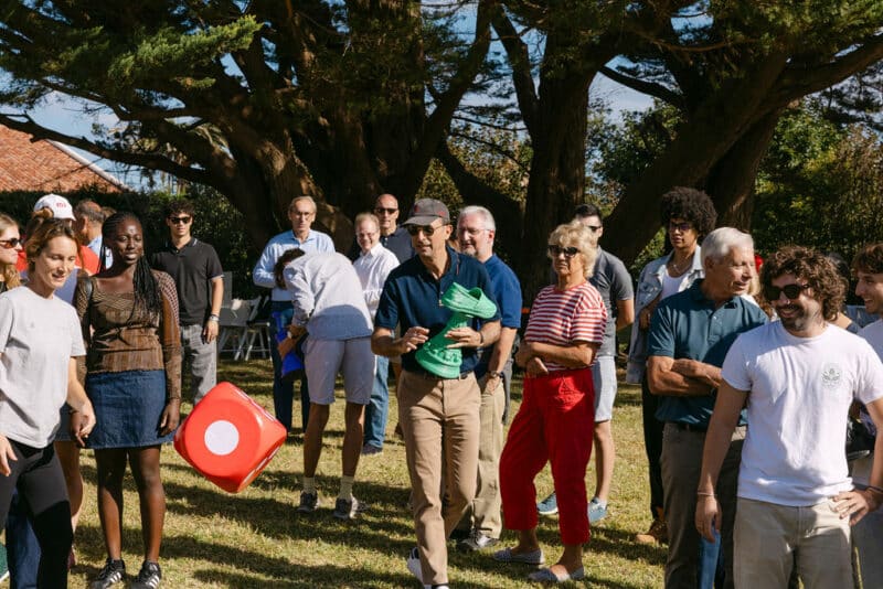 team building jeu de l'oie basque géant euskal oca agence evenementielle erronda biarritz pays basque