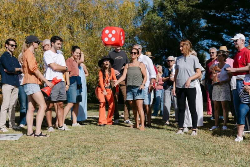 team building jeu de l'oie basque géant euskal oca agence evenementielle erronda biarritz pays basque