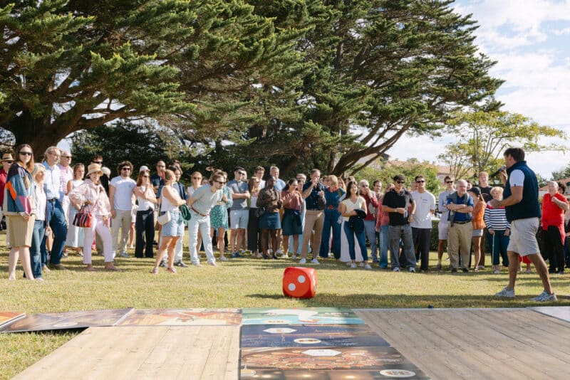 team building jeu de l'oie basque géant agence evenementielle erronda biarritz pays basque